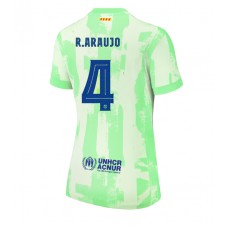 Barcelona Ronald Araujo #4 Tredje Tröja Dam 2024-25 Korta ärmar